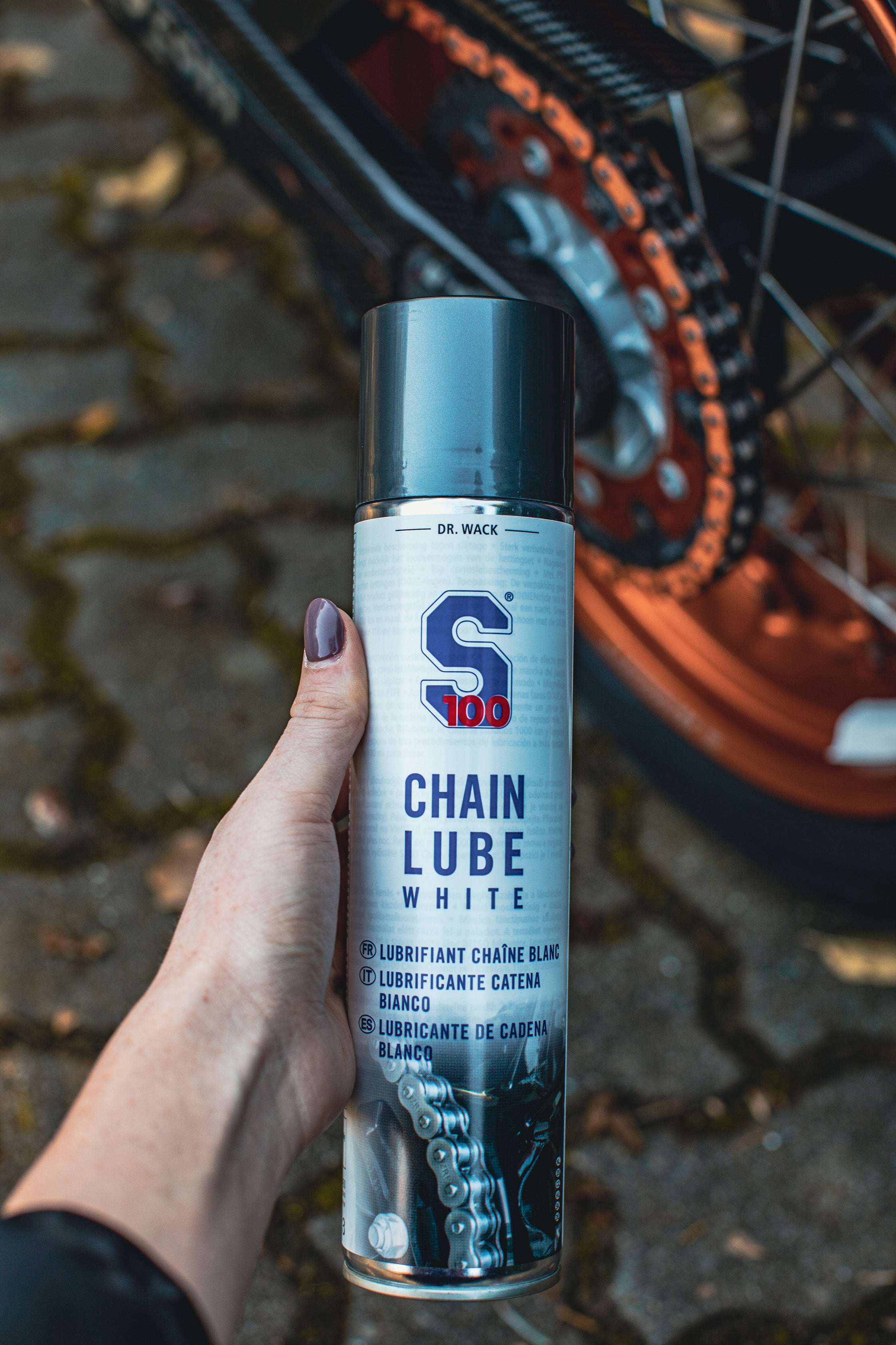 S100 Chain Lube White