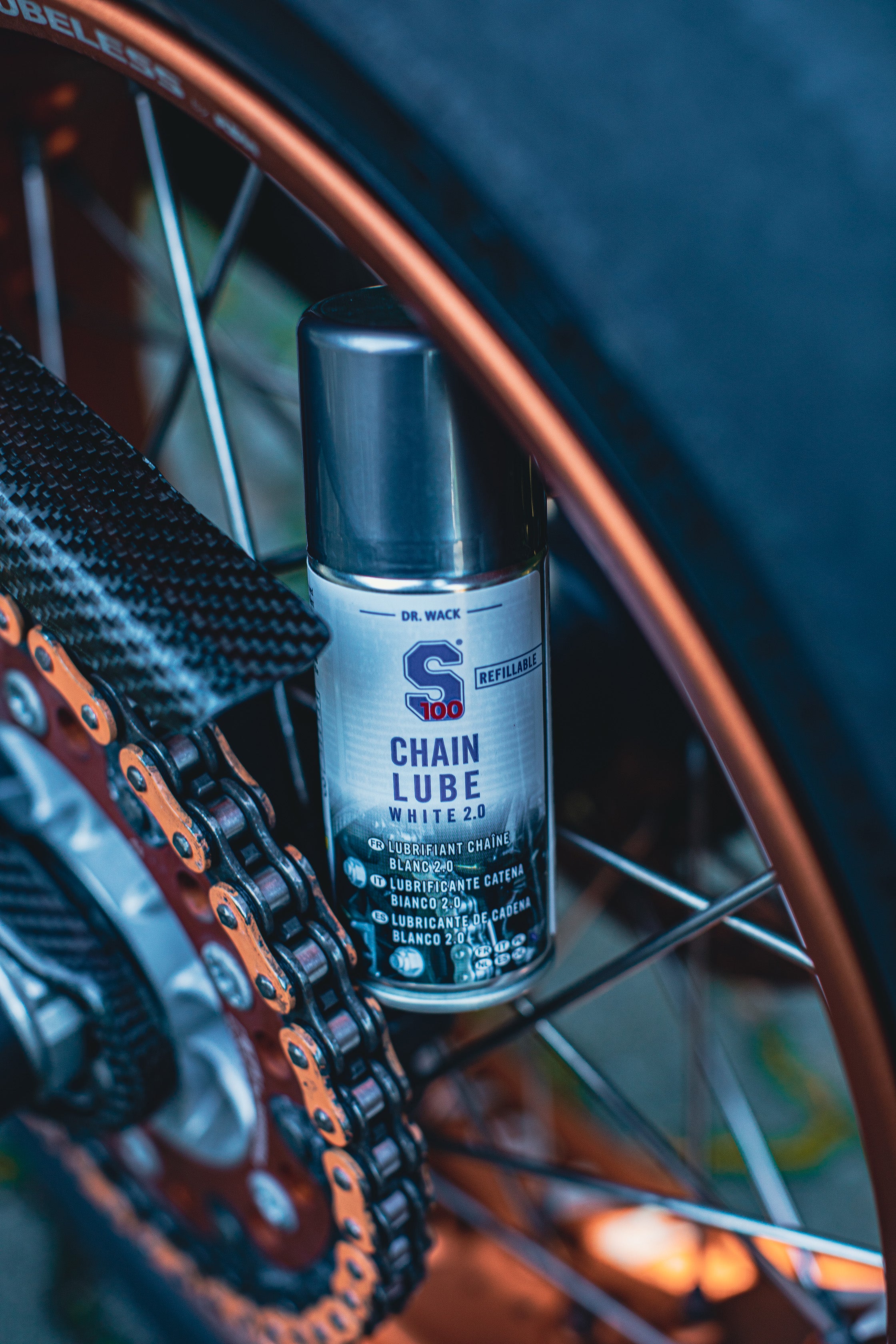 S100 Chain Lube White